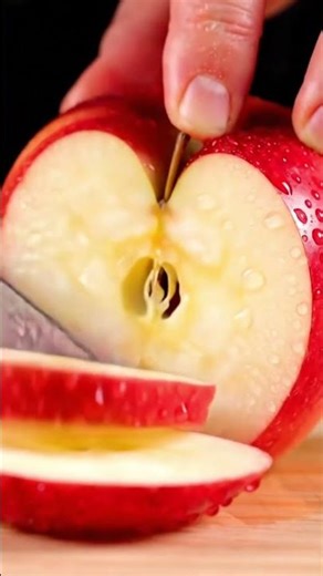 ASMR Fresh Apple Slices Presentation 🍎✨ #shortvideo #asmr #asmrsounds #fyp
