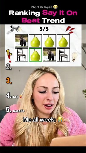 Ranking The BEST Say It On Beat Trend 2 (new) #shortsviral