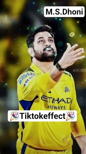 🎉Tiktokeffect🎉 #shorts #trandingshorts #viralvideo #M.S.Dhoni