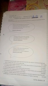 Grade 10Life Orientation. HOMEWORK \& \& ×8CAREERS AND CAREER... | Filo