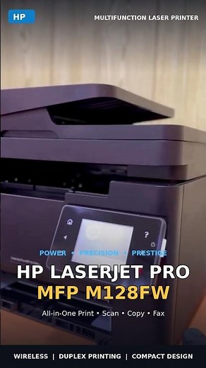 HP LaserJet Pro MFP M128fw Review – Wireless All-in-One Laser Printer (Print, Scan, Copy, Fax)