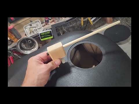 Ovation 2058TX 12 string guitar bridge doctor installation