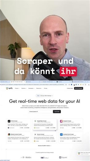 10.000 fertige Scraper in einem Node? 🤯 #n8n #node #apify #hack #aiagent