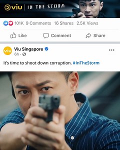 #RaymondLam is the CEO of HK police dramas 🚨💪 Catch the action-packed #InTheStorm on Viu now 👉 bit.ly/3Nrd1jh Don’t miss the mind games between #RaymondLam and #RaymondWong as they fight to take down corruption. | Viu Singapore