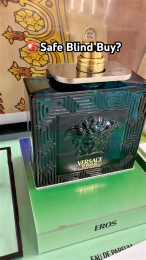 Versace Eros EDP first sniff 👀 #mensfragrance #versaceeros #cologne