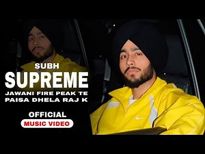 Jawani Fire Peak Te (Official Video) Paisa Dhela Raj K Te Kamm Kaar Theek Ne | Shubh | Punjabi Song