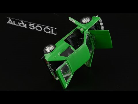 Made in Germany: Audi 50 1974 • Schuco Modell • 1:43