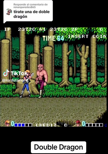 Classic Double Dragon Arcade Game Review and Gameplay