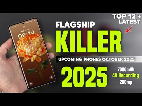 Top 12 Plus Best Upcoming Smartphones in October 2025 🔥 | Future Flagships You Can’t Miss!