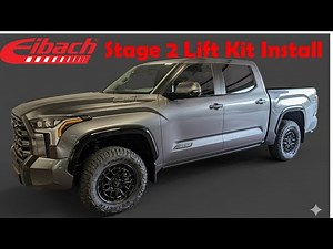 Eibach Stage 2 Lift Kit Install on Third Gen Tundra