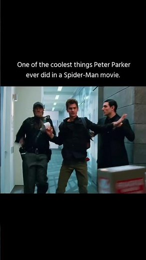 You completely forgot how insanely clever this scene in The Amazing Spider-Man was