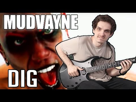 Mudvayne | Dig (brbr DENG) | Nik Nocturnal GUITAR COVER + Screen Tabs