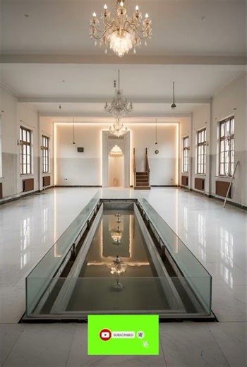 Luxury Masjid Transformation with Water Reflection | Stunning Islamic Interior Design ✨🕌