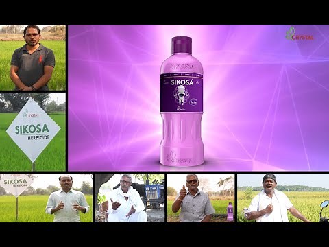 Crystal's SIKOSA - Farmers' experience with new Paddy Herbicide - Testimonials