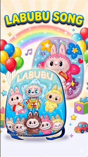 Labubu Song 🎵 | Fun Kids Song | Nursery Rhymes for Babies #shorts