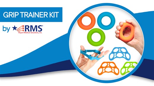 Watch RMS Hand & Finger Exerciser, Stretcher, strengthener on Amazon Live