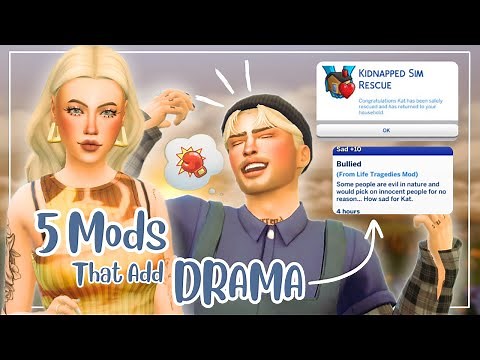 5 MODS That Add SPICE & DRAMA!!! 🌶 | +Links | The Sims 4 Mod Showcase