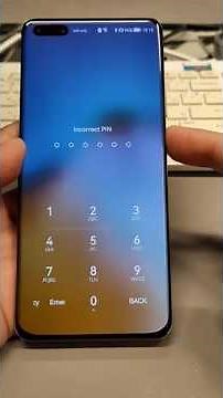Forgot Phone Lock? Factory Reset Huawei P40 pro, (ELS-NX9). Unlock pin, pattern, password lock.