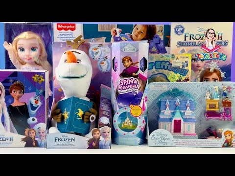 Unboxing and Review of Disney Frozen Toys Collection