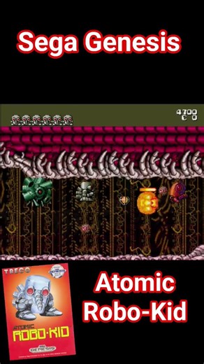 Atomic Robo-Kid (Sega Genesis) #retrogaming #sega