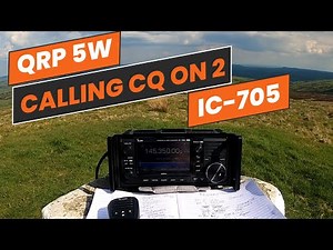 Using my new Icom IC-705 on 5W with great success
