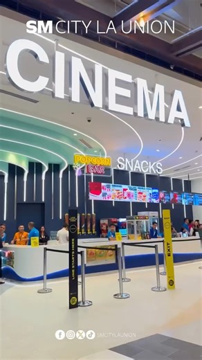 Elyu ready? 🎬 Enjoy blockbuster fun at SM City La Union Cinema & Director’s Club! 🍿✨