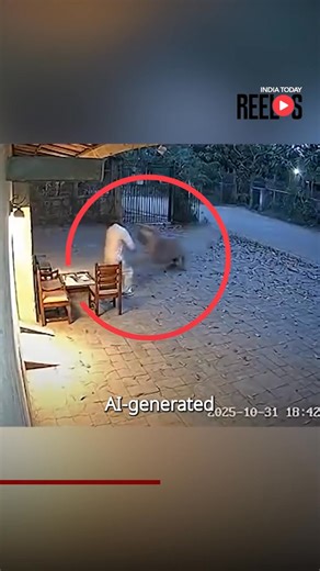 #Factcheck | A disturbing video showing a tiger attacking and dragging a man has gone viral on social media, with several users claiming it was filmed at the Forest Guest House in Brahmapuri, Chandrapur district, Maharashtra. However, a fact-check reveals that the claims circulating online are misleading. #FactCheck #Tiger #Maharashtra #AIVideo #IndiaTodayShorts | India Today