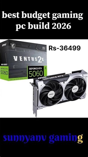 budget gaming pc build 2026