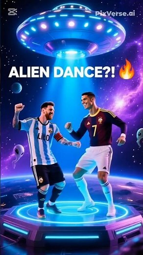 Messi & Ronaldo’s ALIEN DANCE in Space! 👽🔥 (You Won’t Believe This!)