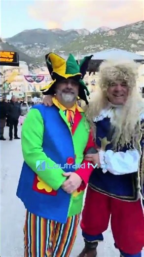 Loutraki in carnival style 🎭 Rally, satire and concert with Lena Zevgara!