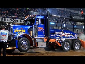 Super Semi Pulling 2023: MAC Trailer Winter Nationals Truck & Tractor Pull. Louisville, Kentucky