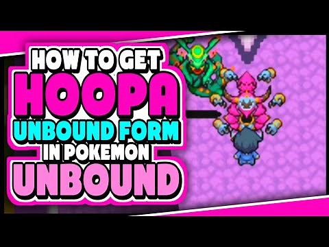 HOW TO GET HOOPA AND IT'S UNBOUND FORM IN POKEMON UNBOUND [] MAIN EVENT