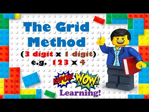The Grid Method - Multiplication - 3 digit by 1 digit - Maths - Grade 3 - Cambridge