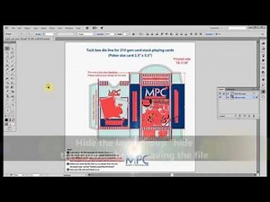 Printed Tuck Box File Preparation Tutorial