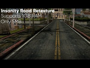 Gta Sa Android - Insanity Road + Sidewalk (Full Sa)