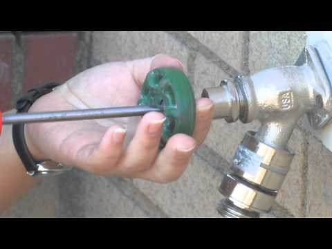 How to Fix a Leaky Outdoor Faucet