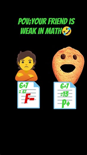 POV:- your friend weak in math 🤣