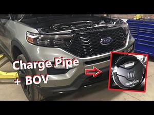 Explorer ST - Charge Pipe, BOV, Intake, and Intercooler Install | Part 2 of Adam's Build!