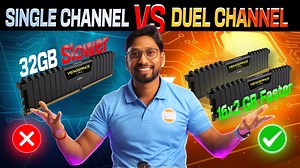 9.4K views · 141 reactions | Single Channel vs Dual Channel RAM . . . . . . . . . . . . . . . . . #DualChannelRAM #SingleVsDualChannel #RAMComparison #GamingPC #EditingPC #NCLComputer | NCL Computer | Facebook