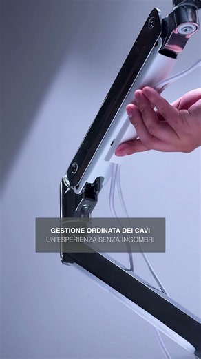 The Ultimate Monitor Arm for Clean, Ergonomic Desk Setups | Flux Flexible Monitor Arm