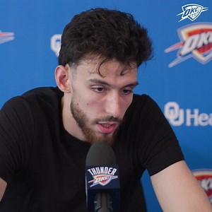 Something special about this group ⚡️ Chet on the Thunder’s team-first approach Watch more 📺 https://bit.ly/4dEmMYe | Oklahoma City Thunder