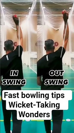 cricket tips fast bowling tips, Wicket-Taking Wonders: Inswing vs Outswing Explained.