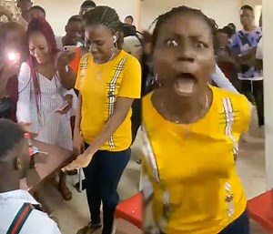 She Went Full Demonic: Woman Has One Wild Mental Breakdown While Her Boyfriend Popped The Question!