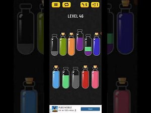 Soda Sort Water Color Puzzle All Levels 41-50 Gameplay Walkthrough