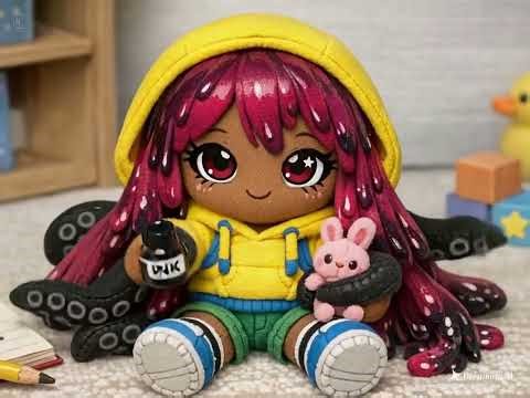 Tentacle Girl’s Toy Adventure