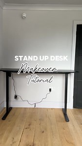 5.1K views · 65 reactions | Stand up desk tutorial ✨ Materials: -...