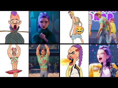 Ultimate KPop Demon Hunters Drawing Meme Compilation