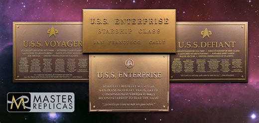 Review — Master Replicas STAR TREK Dedication Plaque Collection
