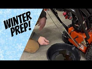 Snowblower Tune-Up for Winter