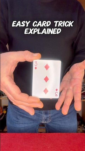 Easy Card Trick Explained 🪄 #magic #tricks #magictricks #foryou #shorts #viral